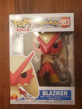 Funko POP! Pokémon Blaziken #983 Vinyl Figure - Red & Cream
